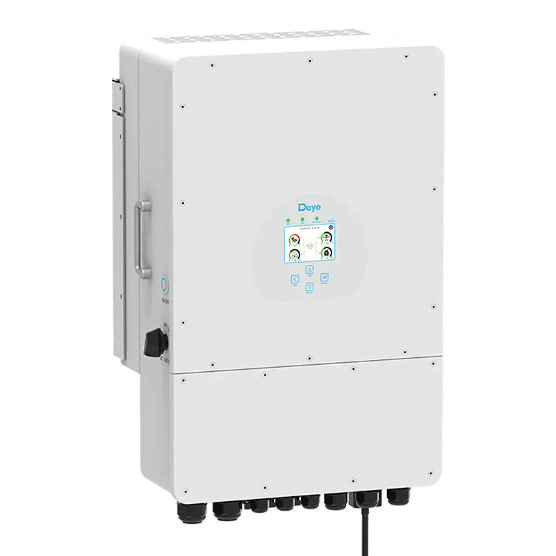 8 kW 3-Phasen-Deye-Hybrid-Wechselrichter-Solar-Wechselrichter-Ladesystem MPPT-Dreiphasen-Solar-Wechselrichter