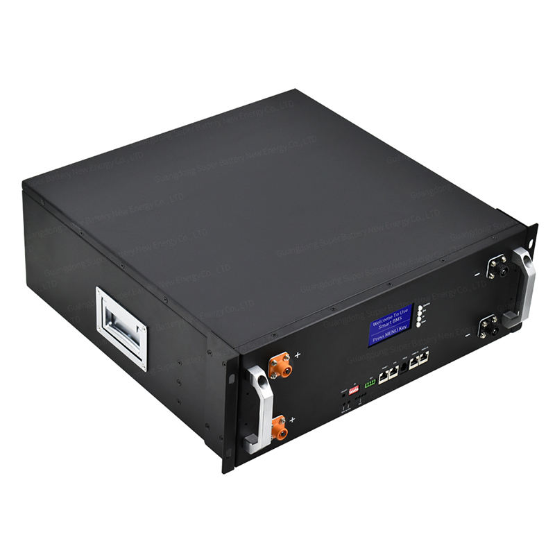 SIPANI Lithium-Ionen 48 V 100 Ah 24 V 200 Ah 4,8 kWh Server-Rack Lifepo4 48 Volt Lfp Solar Ess Batterien